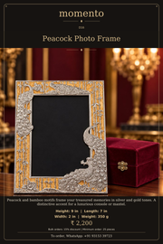 Peacock Photo Frame